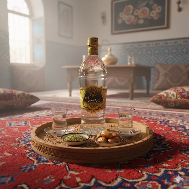 عرق زیره سبز گل فر (1 لیتر)