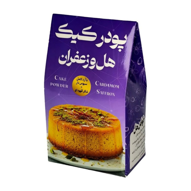 پودر کیک هل و زعفران نیکا 450 گرم فدک