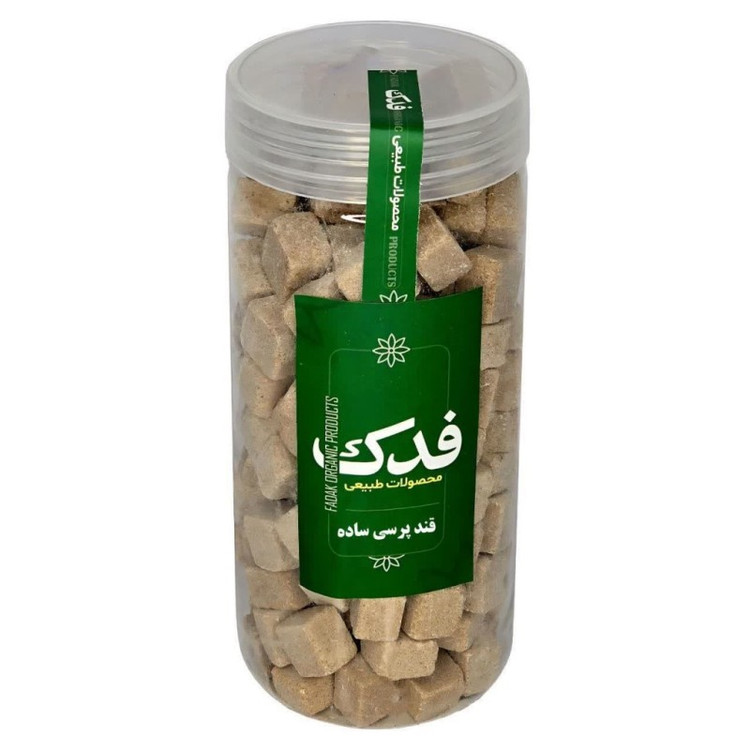 قند قهوه ای نیشکر پرسی فدک سبز 450 گرم