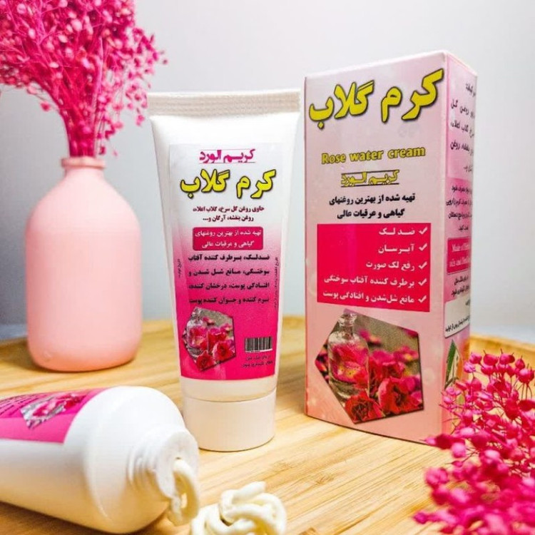 کرم گلاب اعلاء نیکا فدک 50 گرم)