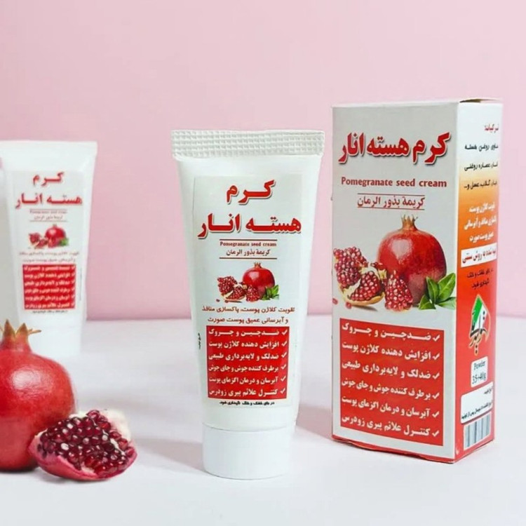کرم هسته انار نیکا فدک کرم انار (35 گرم)