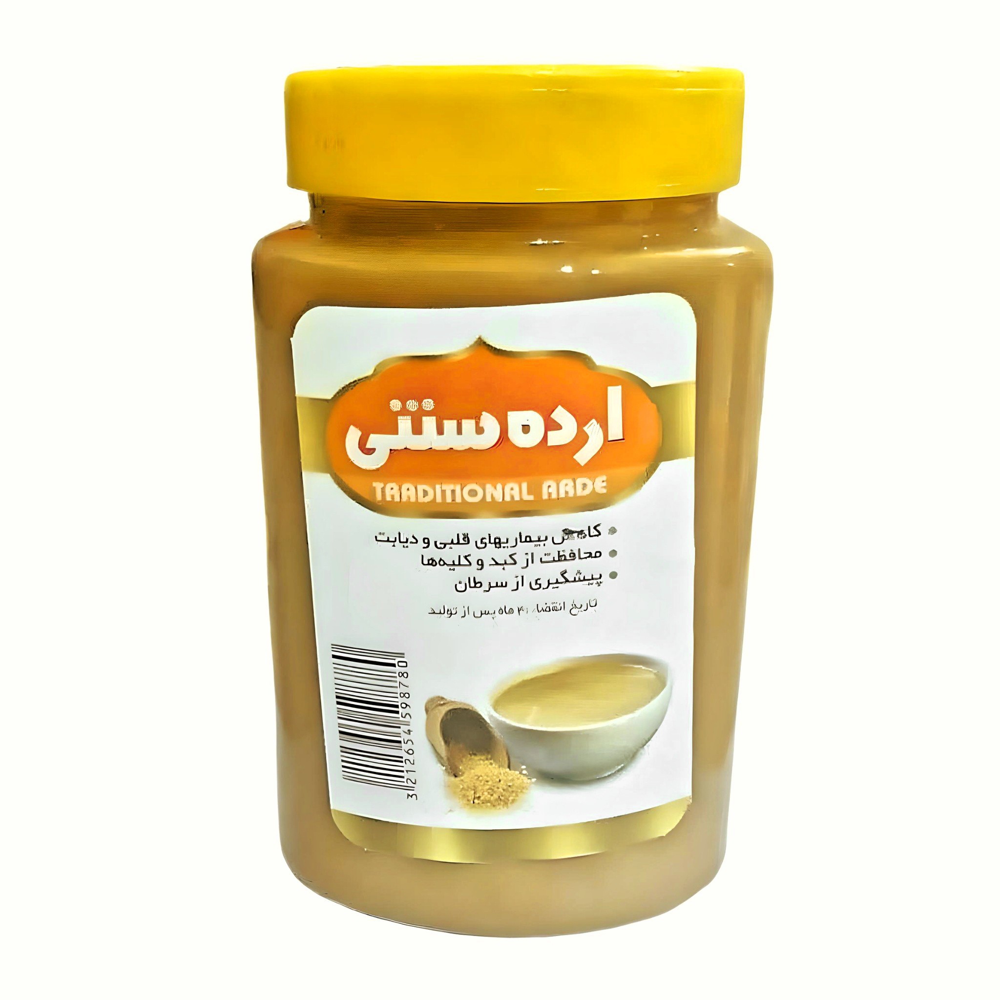 ارده کنجد دوآتیشه ممتاز فدک (700گرم باظرف)