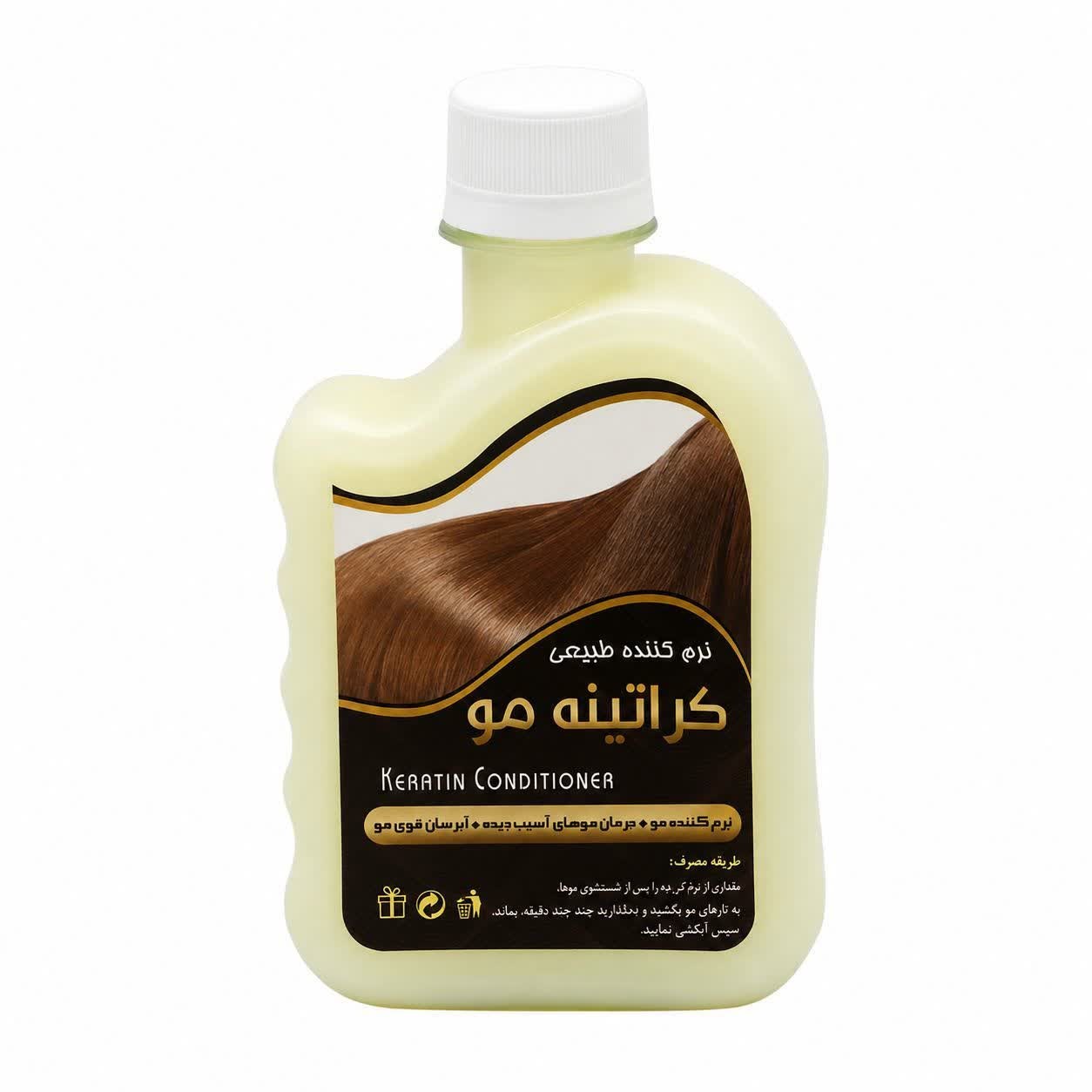 نرم کننده کراتینه مو فدک (بدون سولفات)
