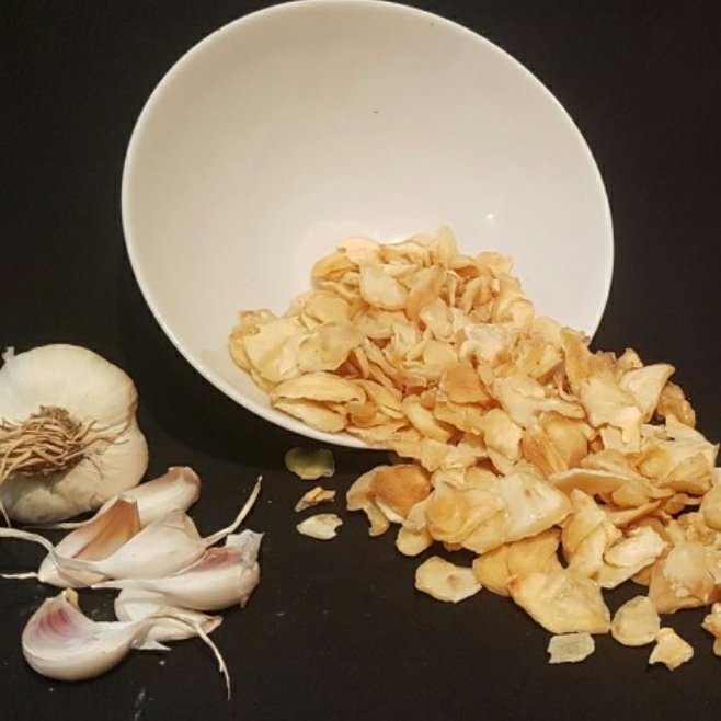 سیر پرک شده خشک ممتاز فدک (100گرم)