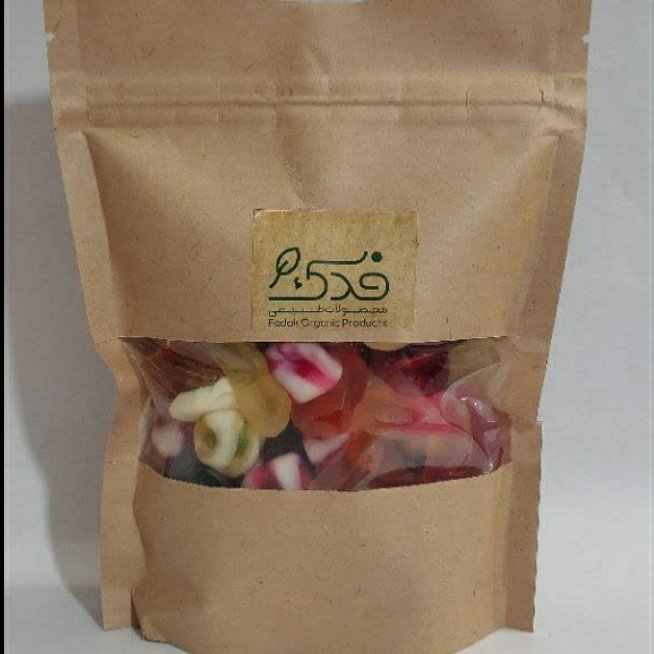 پاستیل ژلاتین حلال گاوی 5ستاره فدک (1200گرم)