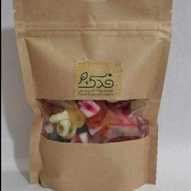 پاستیل ژلاتین حلال گاوی 5ستاره فدک (1200گرم)