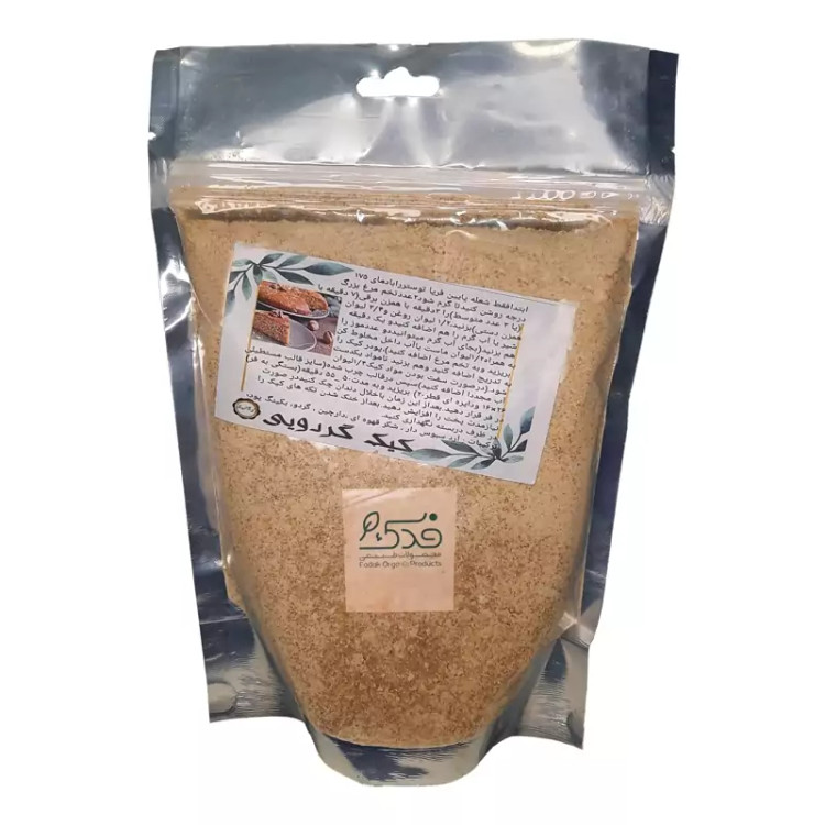 پودر کیک گردویی سبوس دار غدیر فدک (بدون مواد نگهدارنده و شیمیایی)
