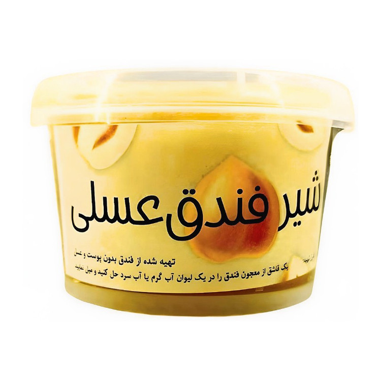 شیرفندق عسلی سپیدار فدک (250 گرم)
