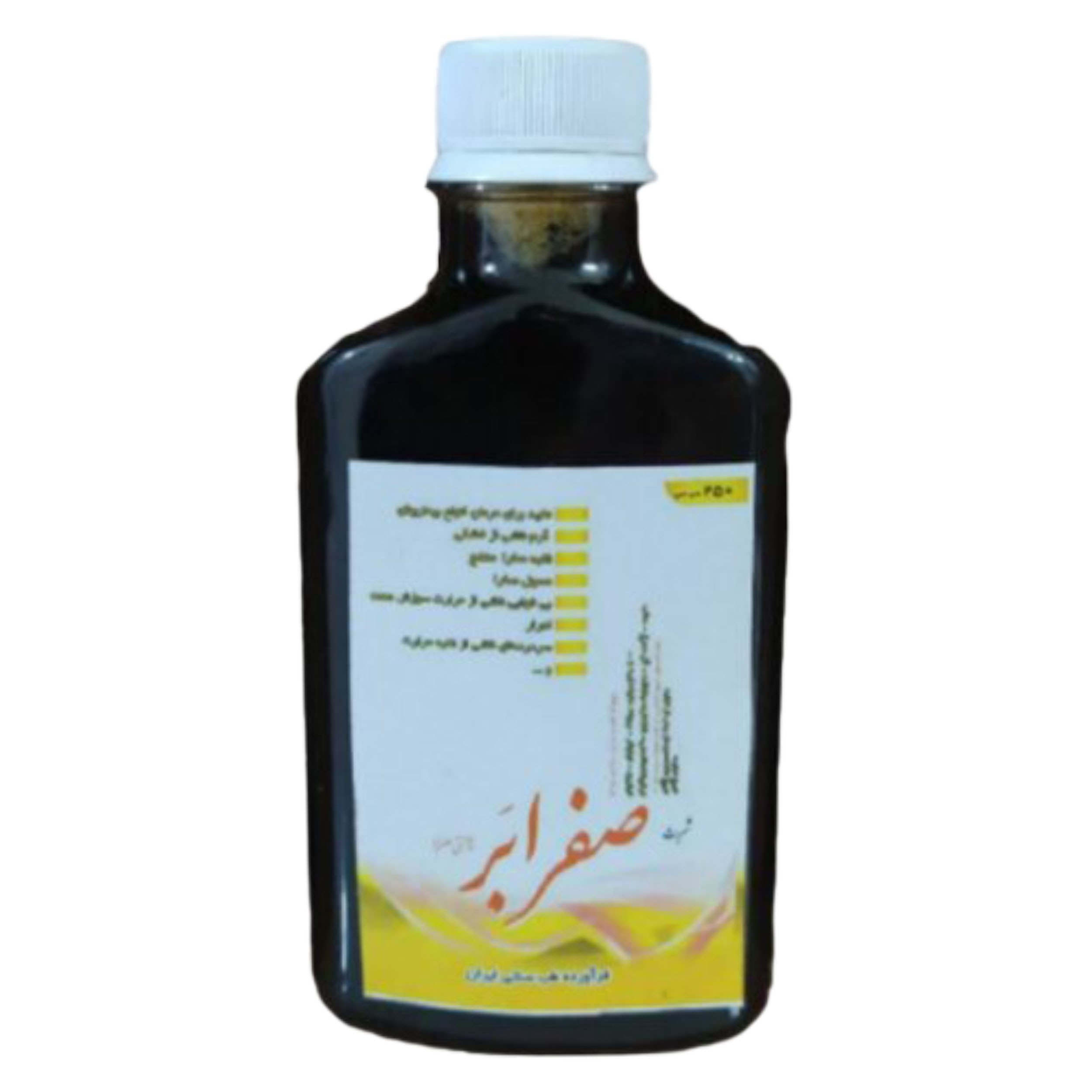شربت صفرابر فدک ( کاهش حرارت کبد و بدن و رافع بیماری های صفراوی)