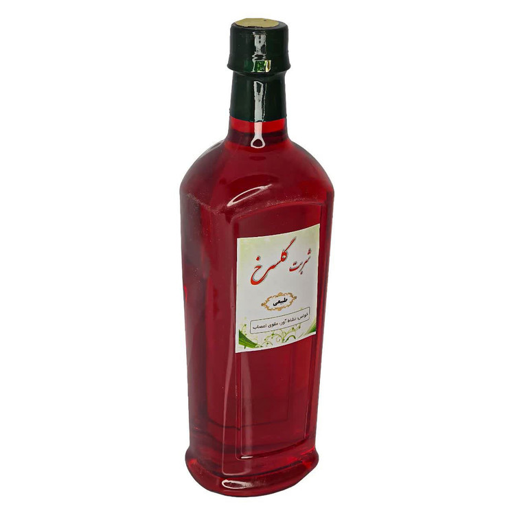 شربت گل سرخ 5ستاره پونه فدک (1کیلو)
