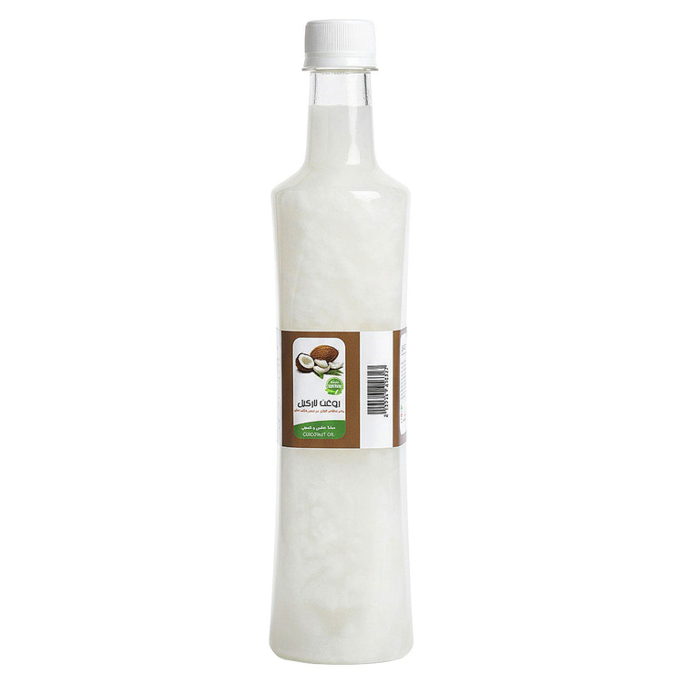 روغن نارگیل 5ستاره فدک (نیم لیتر)