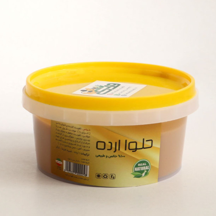 حلوا ارده شکری با شیره خرما 5ستاره فدک (حاوی شیره خرما)