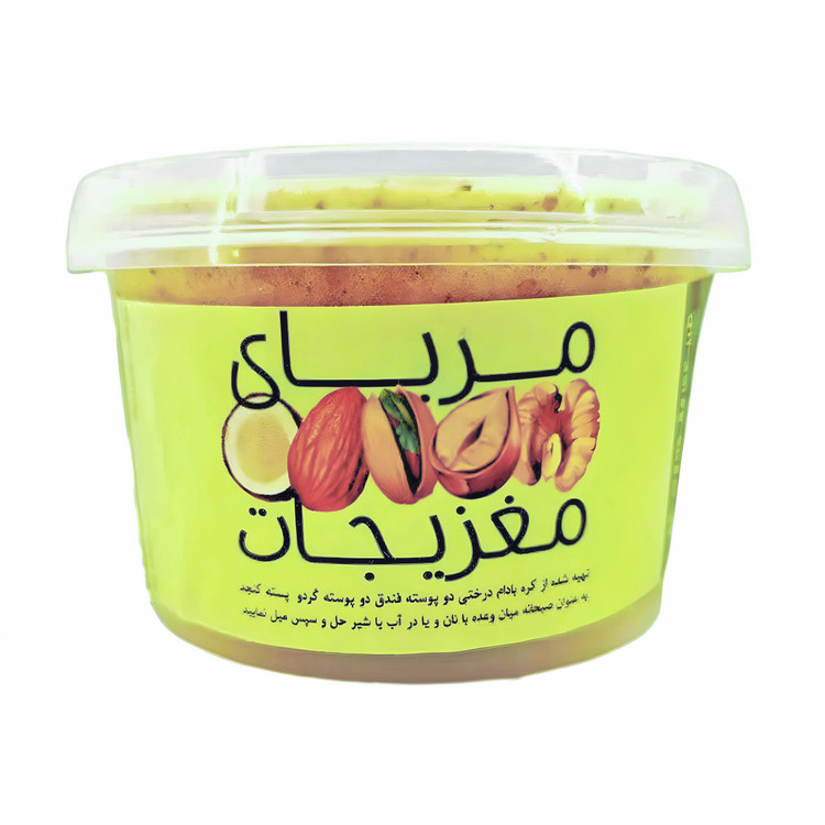 مربای مغزیجات سپیدار فدک (250 گرم)
