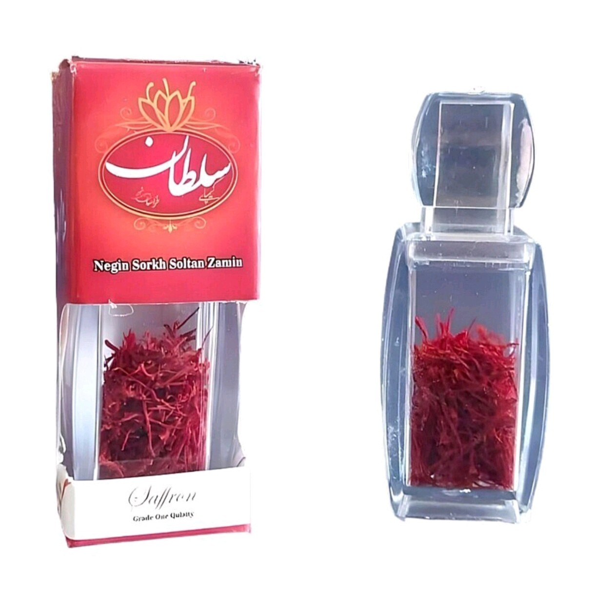 زعفران سرگل 5ستاره فدک (1 گرم کریستالی)