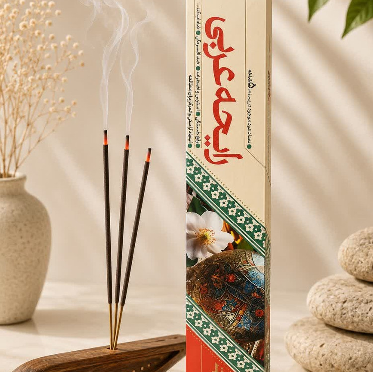 عود خودسوز رایحه عربی فدک