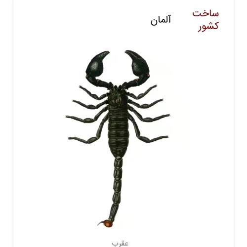 سم عقرب کش پیگانیک مبارز بی رحم عقرب ها ارسال رایگان