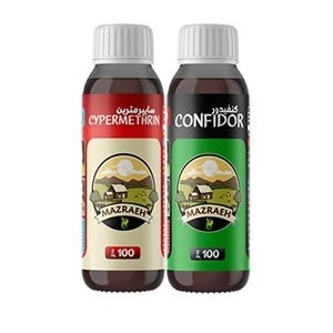 سم سوسک کش ترکیبی مزرعه (سایپرمترین + کنفیدور)،قوی ترین دفع سوسک با اثر ماندگار