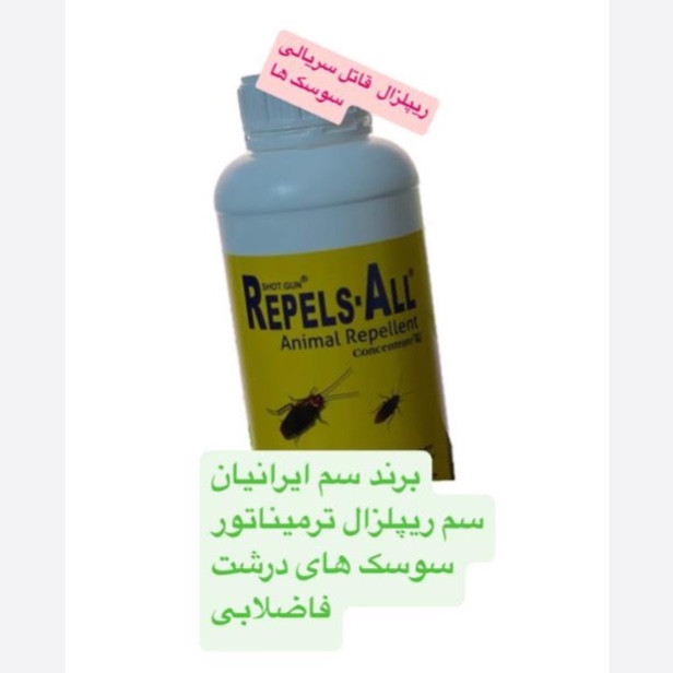 سم 4 لیتری سوسک آلمانی ( ریپلزال ) اورجینال ارسال رایگان