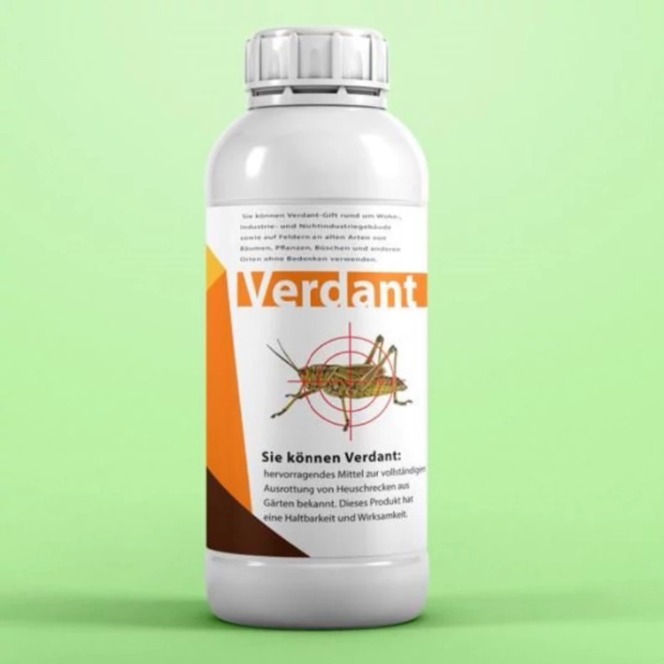 محصول ضد ملخ Verdant - سم ضد ملخ ارسال رایگان به همراه یک عدد سمپاش سرنوشابه ای مدل 1