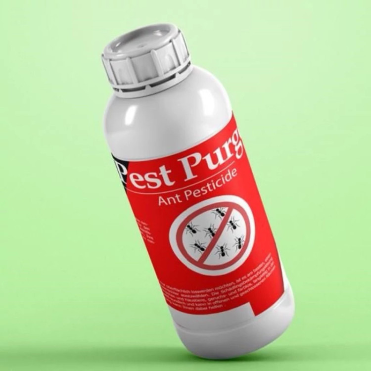 سم مورچه کش Pest Purge پست ارسال رایگان به همراه یک عدد سمپاش سرنوشابه ای مدل 1
