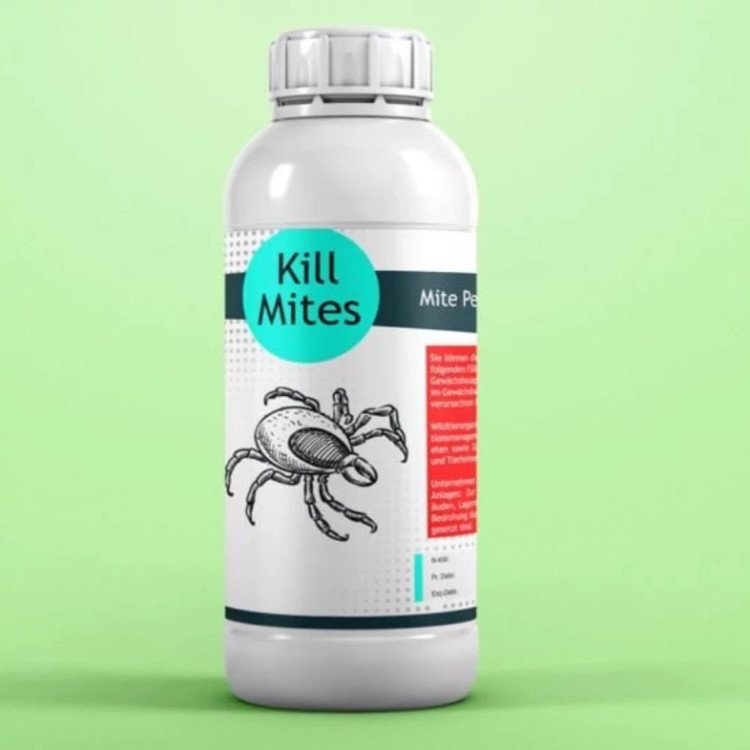 سم کنه کش موثر با ویژگی زیاد Kill mites کیل مایت ارسال رایگان به همراه یک عدد سمپاش سرنوشابه ای مدل 1