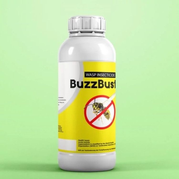 سم کشتن زنبور های وحشی BuzzBuster ارسال رایگان به همراه سم پاش سر نوشابه ای مدل 1