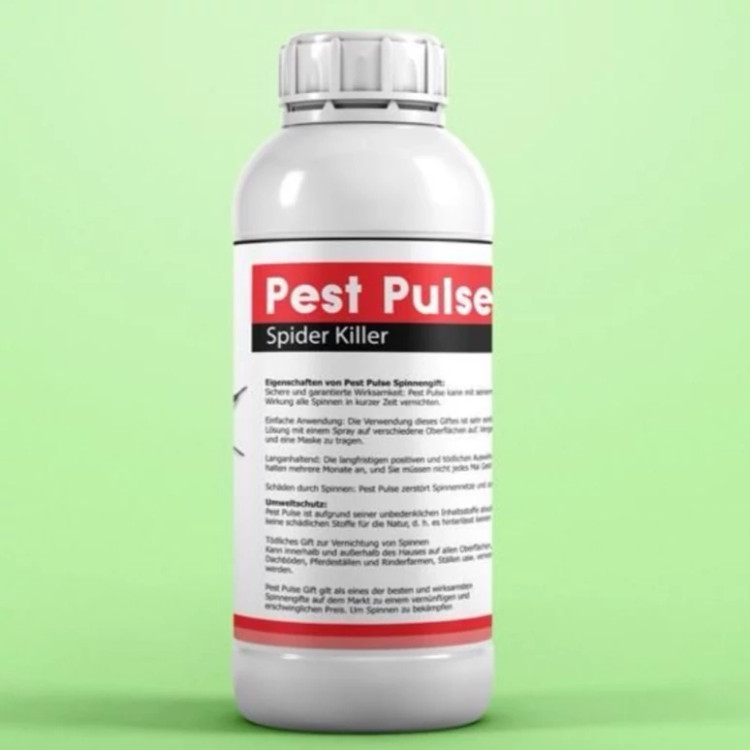سم عنکبوت کش Pest Pulse پست پلاس اورجینال ارسال رایگان به همراه یک عدد سمپاش سرنوشابه ای مدل 1