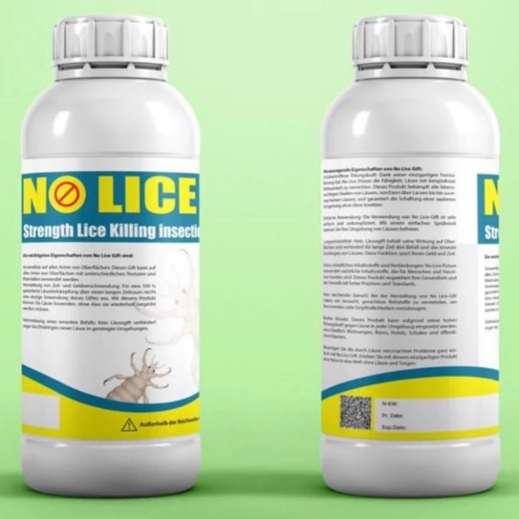 سم شپش کش قوی No Lice نولایس ارسال رایگان به همراه یک عدد سمپاش سرنوشابه ای مدل 1