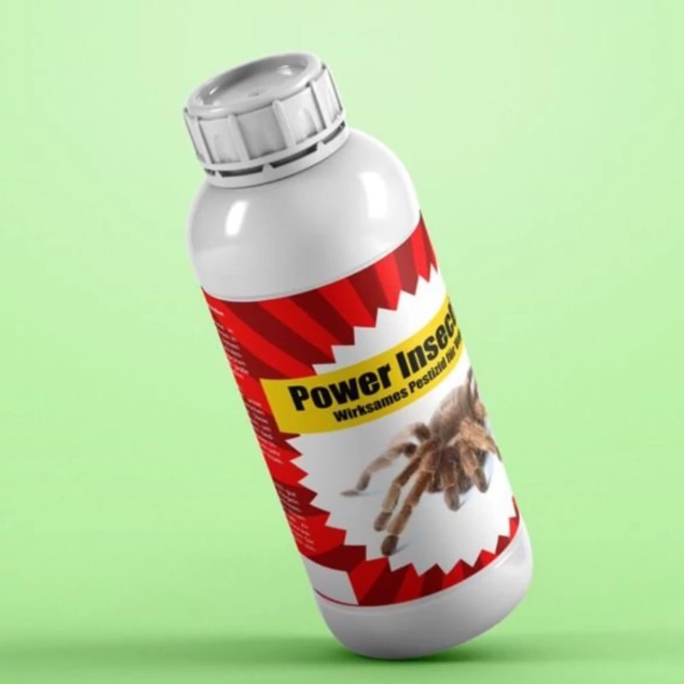 سم رتیل و عنکبوت کش Power insecticide ارسال رایگان به همراه یک عدد سمپاش سر نوشابه ای مدل 1