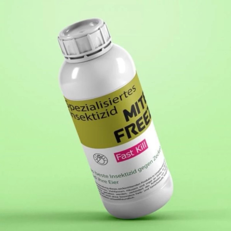سم حشره کش کنه کش تخصصی Mite Freez مایت فریز ارسال رایگان به همراه سمپاش سرنوشابه ای مدل 1