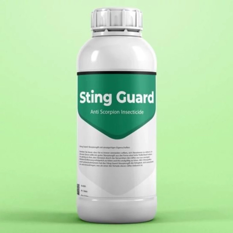 سم برای نابودی عقرب - Sting Guard استینگ گارد ارسال رایگان به همراه یک عدد سمپاش سرنوشابه ای مدل 1