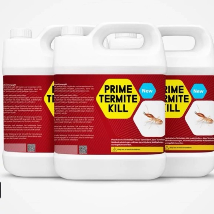 سم 4 لیتری عمده ضد حشره موریانه Prime termite kill ارسال رایگان به همراه یک عدد سمپاش سرنوشابه ای مدل 1