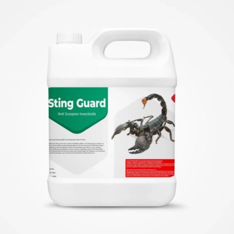 سم 4 لیتری عمده برای نابودی عقرب - Sting Guard استینگ گارد ارسال رایگان به همراه یک عدد سمپاش سرنوشابه ای مدل 1