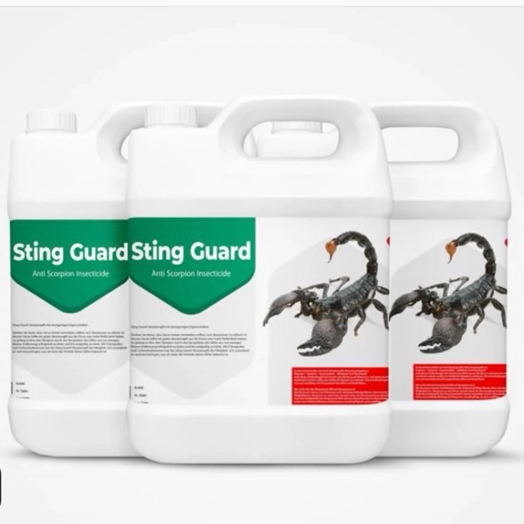 سم 4 لیتری عمده برای نابودی عقرب - Sting Guard استینگ گارد ارسال رایگان به همراه یک عدد سمپاش سرنوشابه ای مدل 1