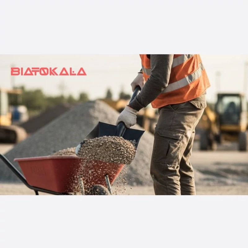 بیل پارویی فلزی حرفهای دوام طولانی و استفاده راحت مدل 1