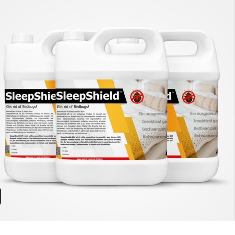 سم عمده مخصوص کشتن حشره ساس 4 لیتری عمده اسلیپ شیلد sleep shield ارسال رایگان به همراه سمپاش سر نوشابه ای