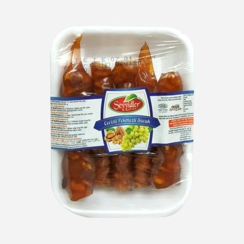 سوجوک شیره انگور و گردو سیدلر وزن 300 گرم  Seyyidler