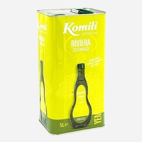 روغن زیتون کومیلی ریویرا فرابکر و تصفیه شده 5 لیتری