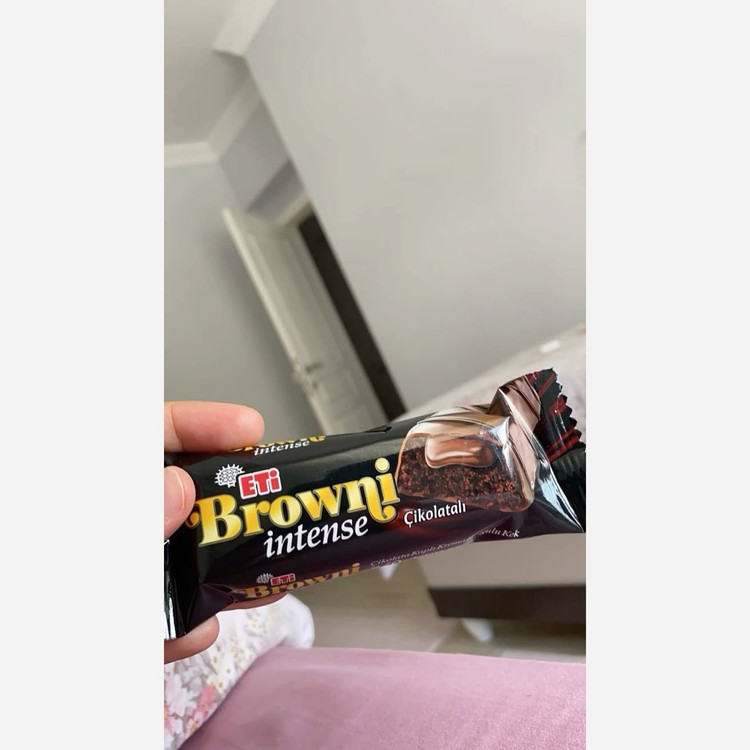 کیک شکلاتی اتی براونی اینتنس Eti50 گرم بسته 20عددی