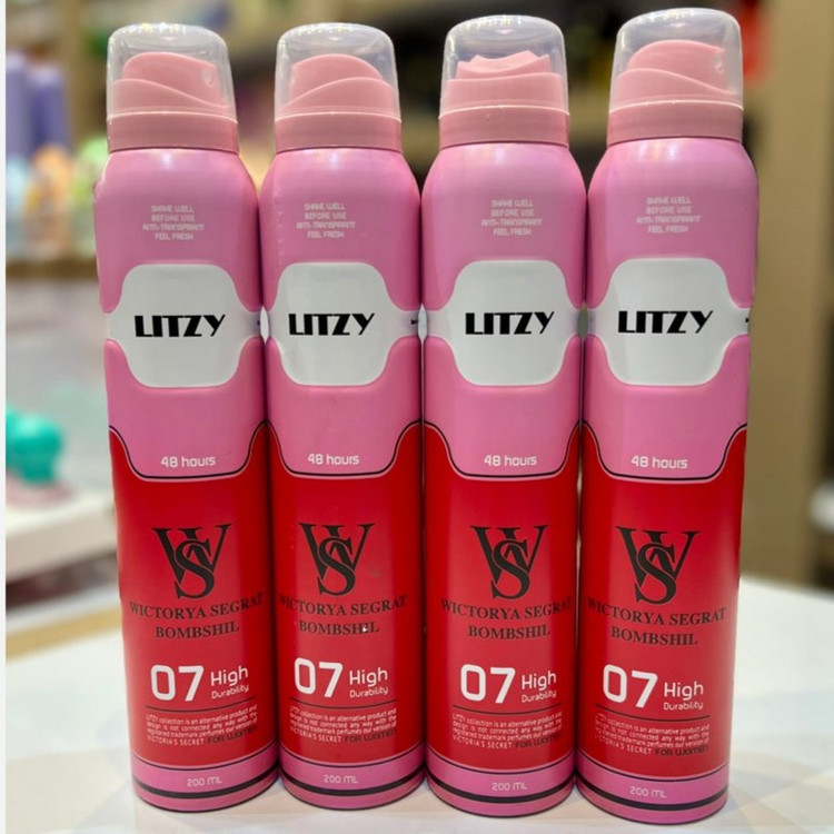 اسپری بدن لیتزی Litzy (200 میل) رایحه ویکتوریا سکرت