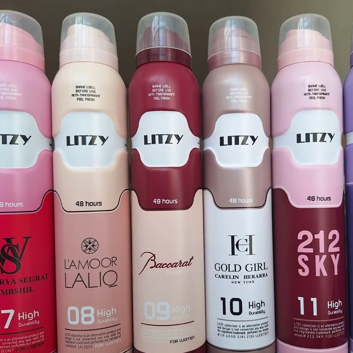 اسپری بدن لیتزی Litzy (200 میل) رایحه اینویکتوس