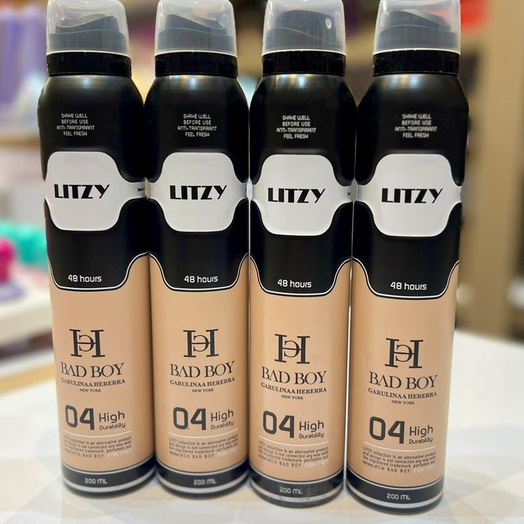 اسپری بدن لیتزی Litzy (200 میل) رایحه بدبوی