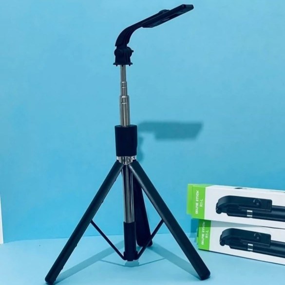 سه پایه سلفی و مونوپاد R1L - Z6 قابلیت تنظیم ارتفاع همراه ریموت بلوتوثی (منوپاد و سه پایه سلفی)