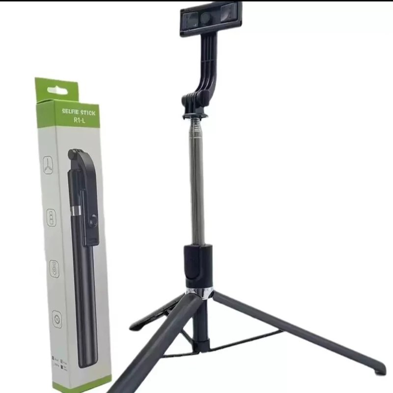 سه پایه سلفی و مونوپاد R1L - Z6 قابلیت تنظیم ارتفاع همراه ریموت بلوتوثی (منوپاد و سه پایه سلفی)