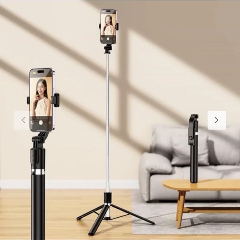 سه پایه سلفی و مونوپاد R1L - Z6 قابلیت تنظیم ارتفاع همراه ریموت بلوتوثی (منوپاد و سه پایه سلفی)