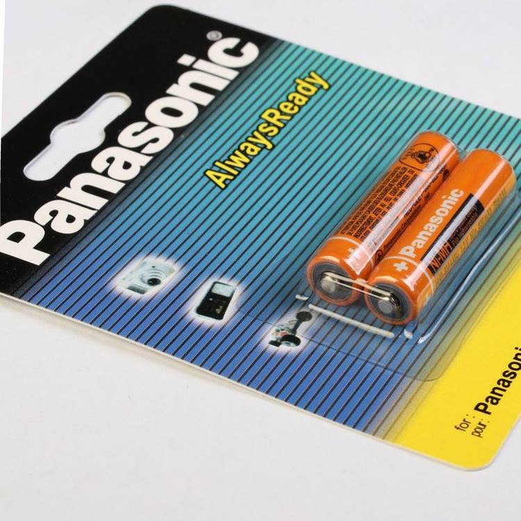 باتری نیم قلمی قابل شارژ پاناسونیک Panasonic دو عددی - ارسال رایگان