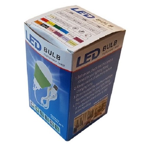 چراغ آویز اضطراری LED USB مدل لامپ سیم دار 5 وات یو اس بی