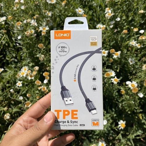 کابل شارژ الدینیو 441 - جنس عالی درجه یک اصلی اوریجینال - بهترین کابل موجود در بازار