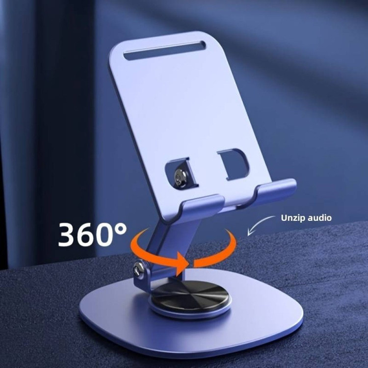 هولدر موبایل فلزی رومیزی با چرخش 360 درجه
