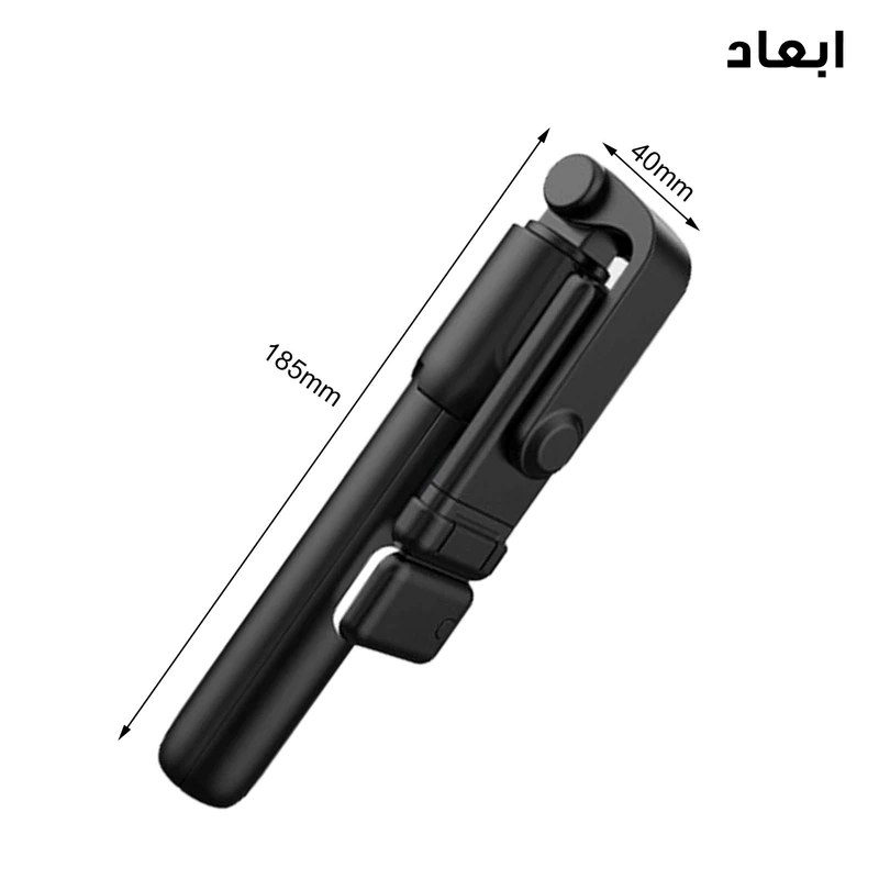 مونوپاد و سه پایه سلفی با قابلیت تنظیم ارتفاع همراه ریموت بلوتوثی (منوپاد و سه پایه سلفی) - اصلی وارداتی